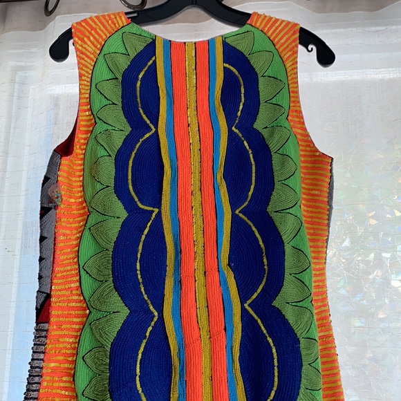 NWT PIA PAURO INDIA BEADED DRESS - Picture 12 of 12